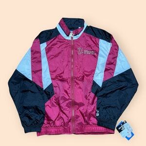 Vintage Umass Minutemen Starter 1990s Windbreaker Jacket Men’s Medium Deadstock